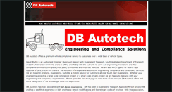 Desktop Screenshot of dbautotech.com.au